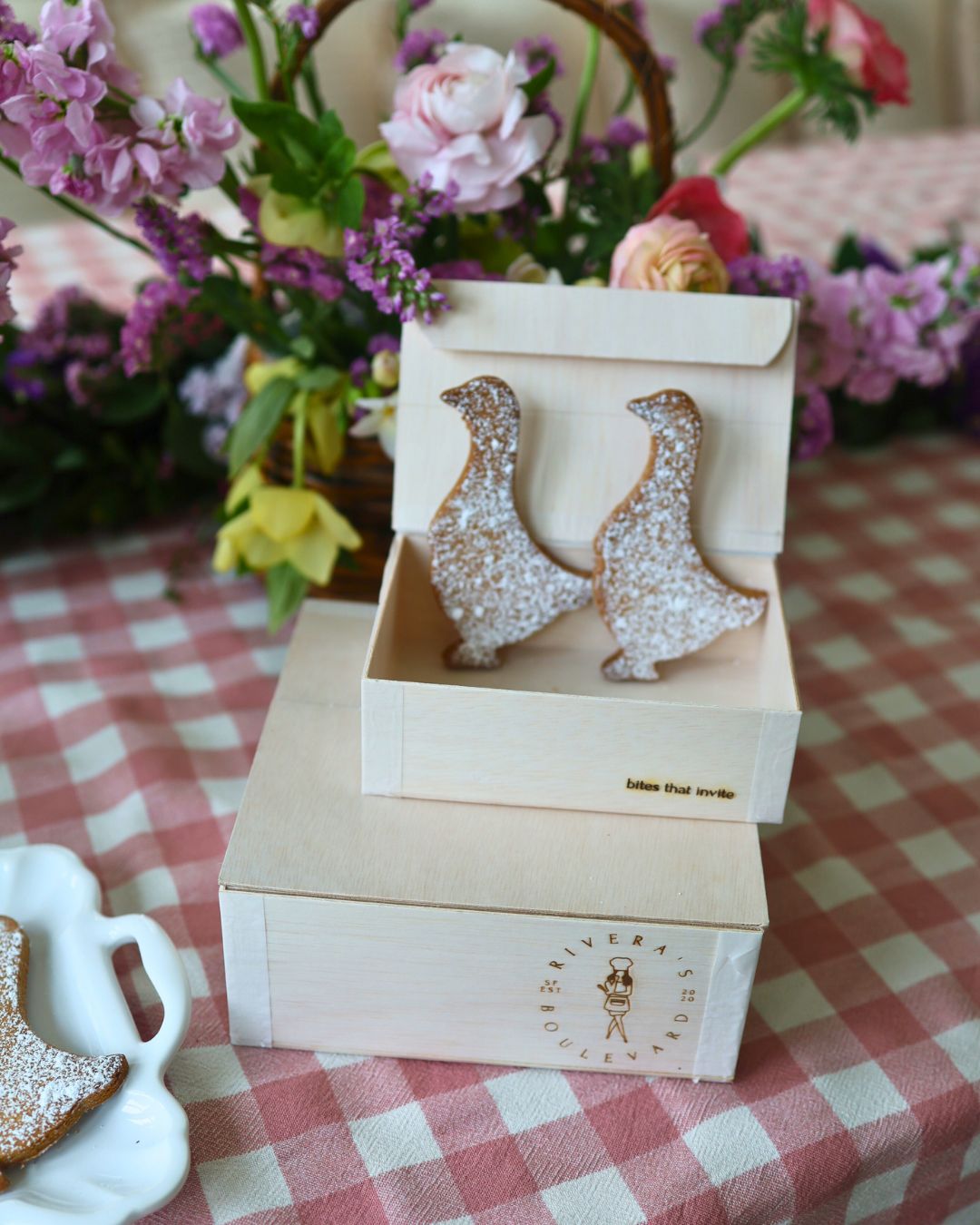 Feather & Spice: Orange Cardamom Goose Cookies