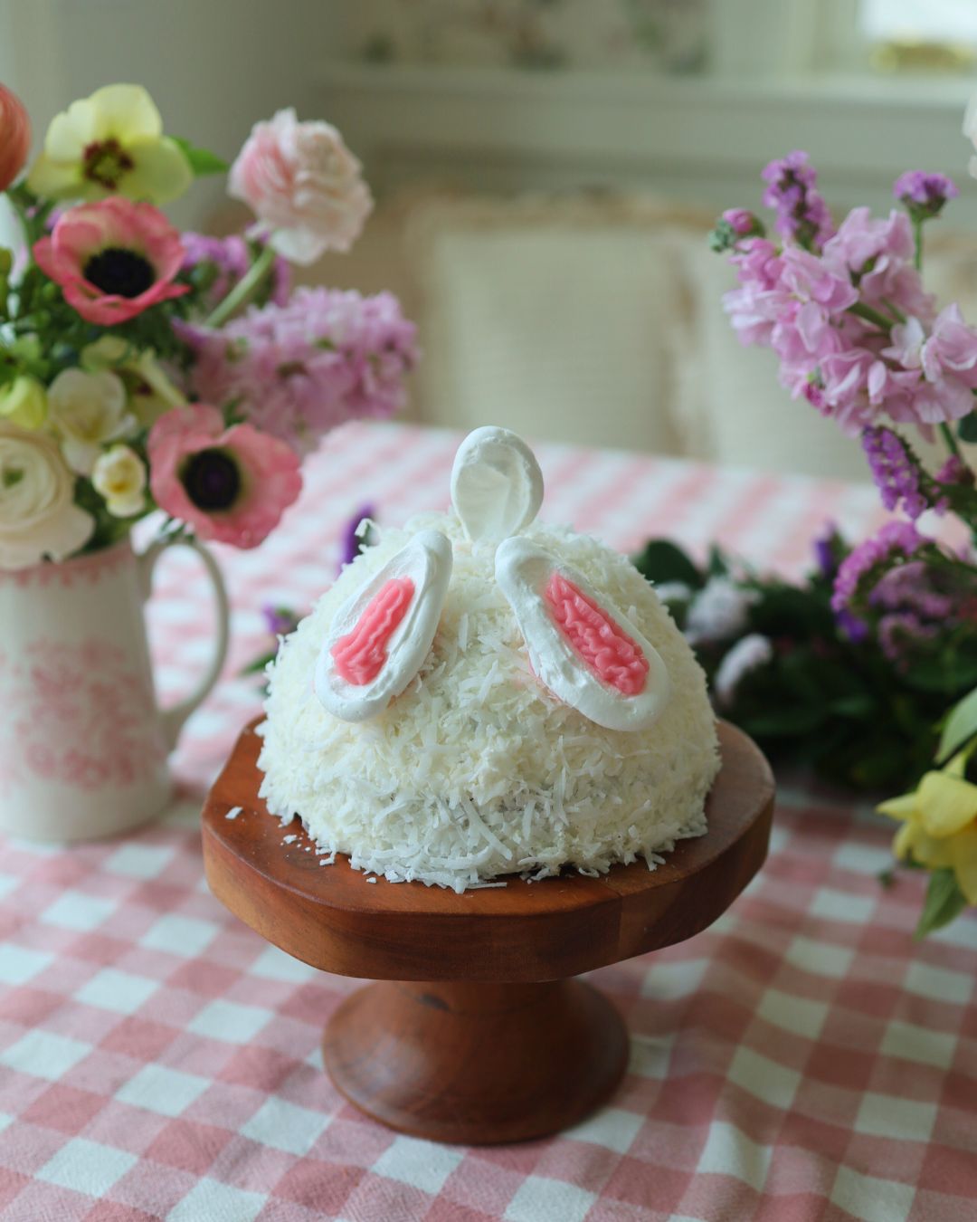Golden Whiskers: Carrot Cake with Valrhona White Chocolate Cream Cheese Frosting & Coconut