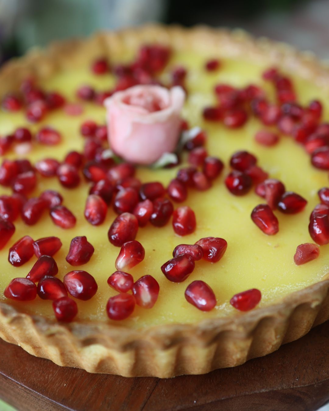 The Gilded Egg: 8" Lemon Custard Tart