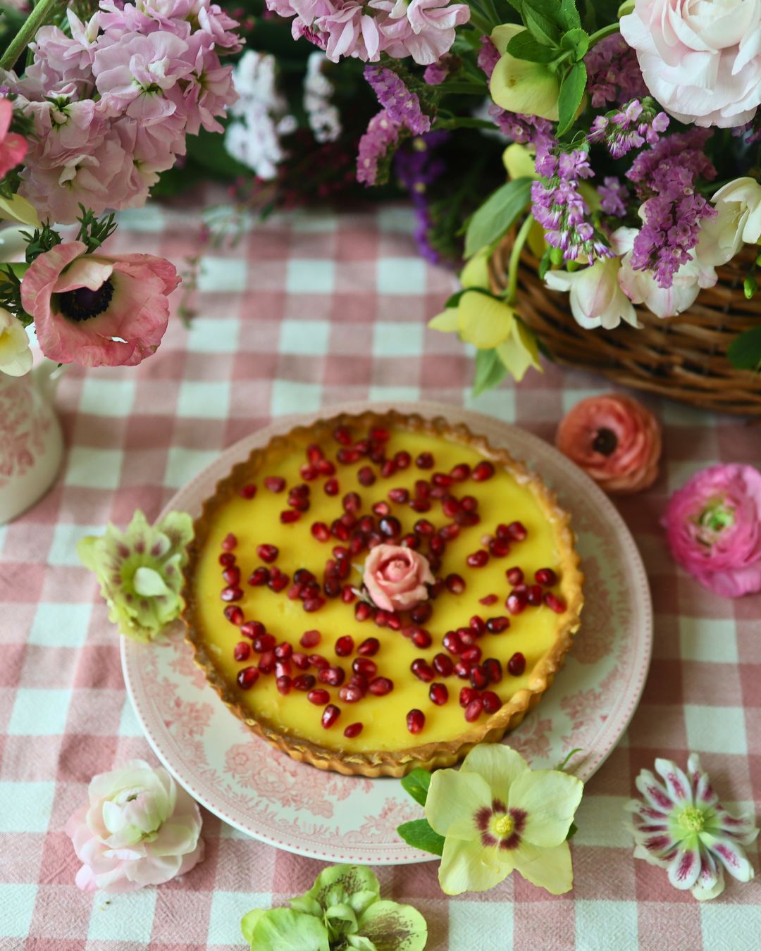 The Gilded Egg: 8" Lemon Custard Tart
