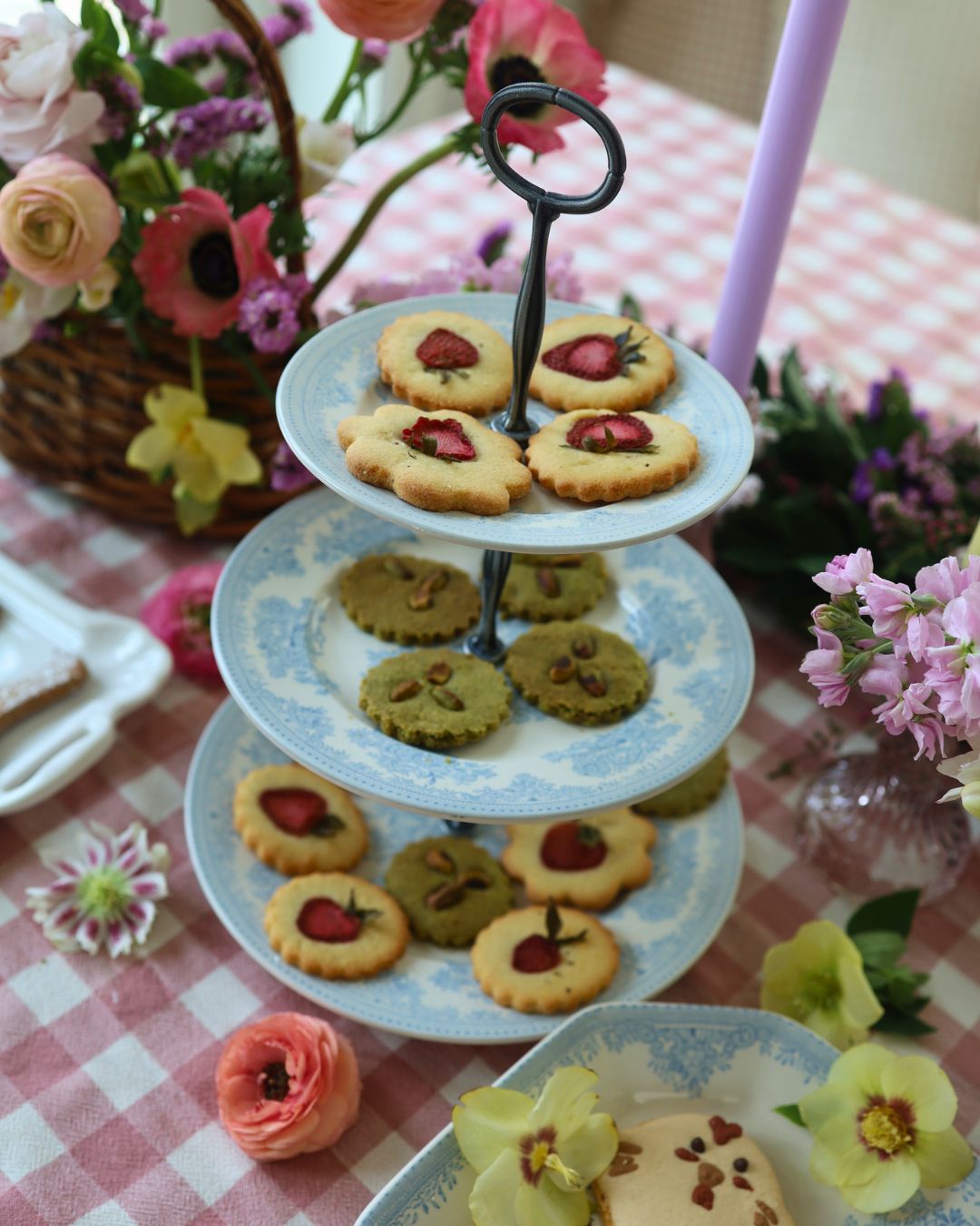 Enchanted Meadow: Matcha Pistachio Cookies