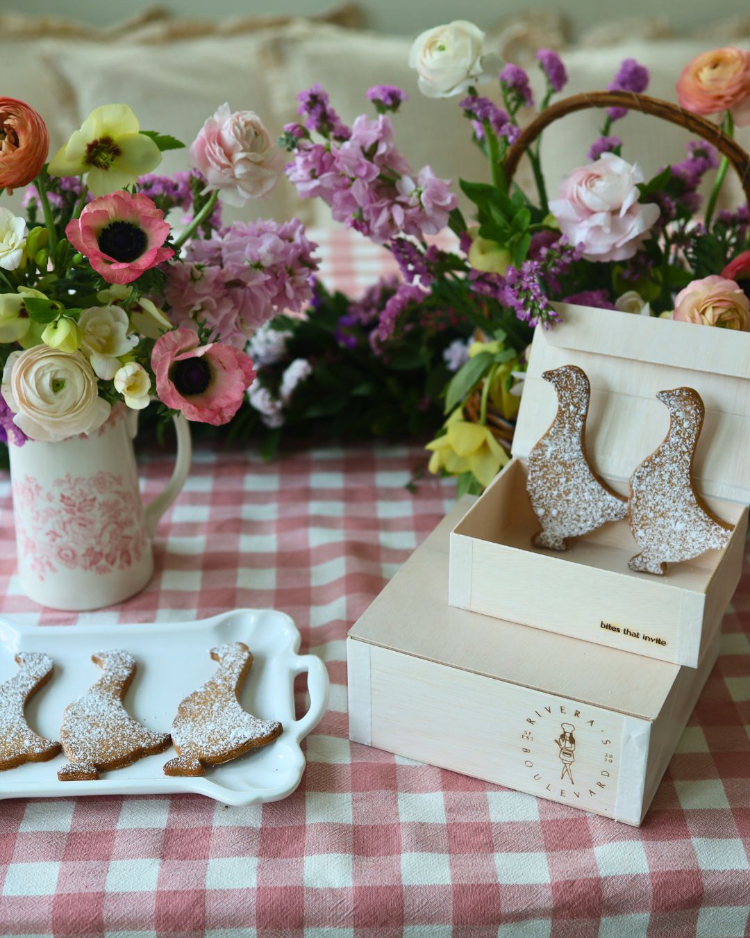Feather & Spice: Orange Cardamom Goose Cookies